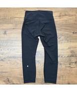 Lululemon Women’s 8 Wunder Train HR Crop 23” Everlux LW6BNFS Black Leggings - $66.92 CAD