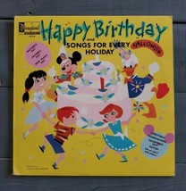 Happy Birthday And Songs For Every Holiday, Disneyland DQ 1214 - £14.96 GBP