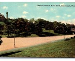 Main Driveway Eden Park Cincinnati Ohio OH UNP Unused DB Postcard V19 - $2.92