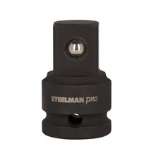 STEELMAN PRO 1/2 in. Drive (M) to 3/4 in. Drive (F) Impact Adapter, 79372 - £21.81 GBP