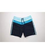 Vintage Y2K Speedo Mens XL Faded Striped Color Block Lined Shorts Swim T... - $453.86 MXN