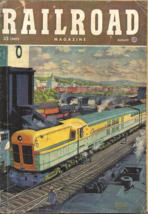 RAILROAD MAGAZINE - August 1948 - SISKIYOU SHORTLINE, CHICAGO &amp; NORTHWES... - £4.70 GBP