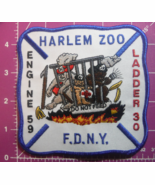 FDNY-New York City Fire Department Engine 59 Harlem Zoo patch - $13.62 CAD