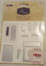 Hobbycraft. You Make Me Smile Stamp &amp; Die Set - $6.00