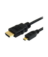 STARTECH.COM HDADMM3M 3M HIGH SPEED MICRO HDMI TO HDMI CABLE WITH ETHERN... - £30.62 GBP