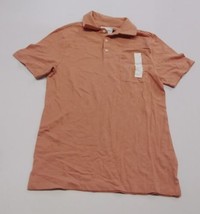 Short Sleeve Collared Polo Shirt - Goodfellow &amp; Co Orange S - £11.65 GBP