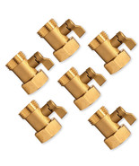 Garden Hose Shut off Valve Heavy Duty Solid Brass Pipe Faucet Connector ... - $145.20 MXN+
