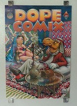 Original 1978 DOPE COMIX Kitchen Sink comics poster 2: Marijuana/Cannabis/1970&#39;s - £22.13 GBP