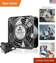 Versatile Axial Cooling Fan 150x150x50mm - High Performance for Various ... - $45.00