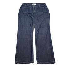 Tommy Hilfiger Jeans Womens 12 Blue Denim High Waist 4 Pocket Mom Pants - £22.51 GBP