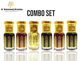 PREMIUM MUSK COLLECTION • Musk Attar Combo • 6x6ML Musk Attar For His an... - $190.00