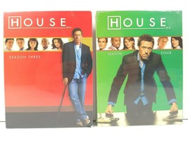 House Season Three &amp; Four DVD Laurie Wilde Medical Drama Mystery Series Show NEW - £17.25 GBP