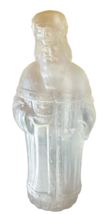 Vintage TPI Plastics Blow Mold Wiseman Christmas With Light Clear Ice 1999 37&quot; H - £32.12 GBP