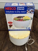 Nesco Dehydrator and Jerky Maker - Model  FD40BJ6 4 Trays - Tested - Nic... - $27.67