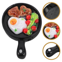 Dollhouse Meal in a Skillet Complete Breakfast 1/6 Scale 2 Piece Set - $77.77 MXN
