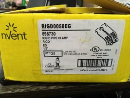 Nvent Rigid Pipe Clamp RIGD0050EG, 25ct, 509ae - £25.34 GBP