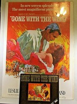 Gone With The Wind MGM Home Video 2 VHS Deluxe Edition Set &amp;1976 Movie Poster  - £13.94 GBP