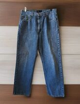 Blue Pronto Uomo Men's Straight Leg Jeans size 32x30 Dark Blue denim - $16.82