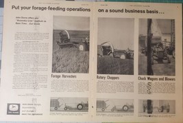 John Deere Forage Harvesters &amp; Equipment Magazine Ad 1962 - $12.20