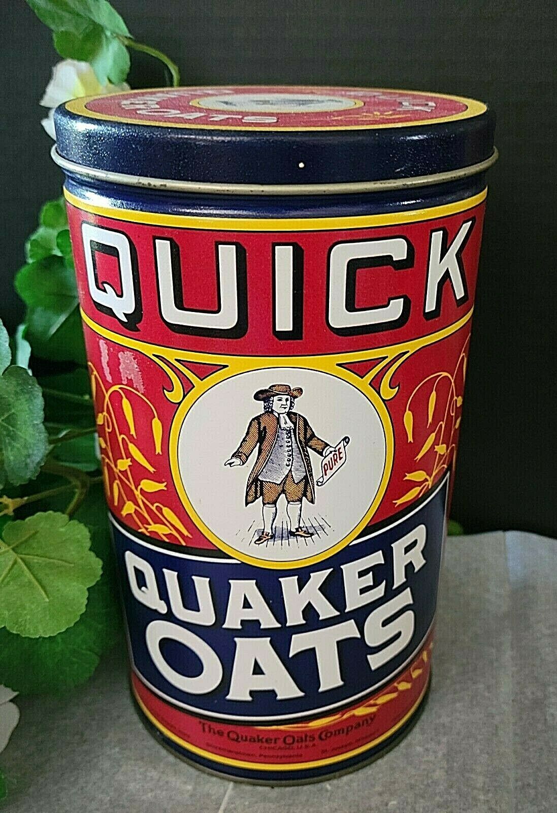 Primary image for QUAKER OATS TIN LIMITED EDITION 1990