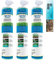 Lawn Seed Blanket 25 Sq Ft Partial Sun/Shade - Wonderlawn 25436 (3-Pack) - $54.44