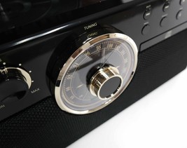 Victrola Bluetooth Audio System VTA-270B-ESP - Gold/Brown/Black image 5