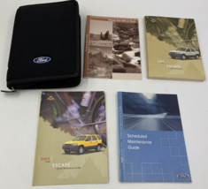 2003 Ford Escape Owners Manual Handbook Set with Case OEM A02B36008 - $17.99