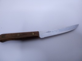 Vintage Old Homestead Lifetime Cutlery Stainless Serrated Knife Japan Made - $12.62