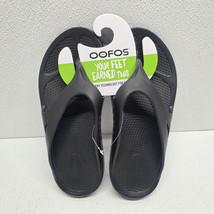 Oofos OOriginal Thong Unisex Sandals Black - Men&#39;s US 7/ Women&#39;s US 9 Fi... - $55.11 CAD