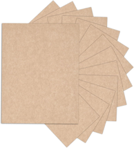 24 Sheets Parchment Cardstock 8.5 X 11 Textured Printer Paper, Goefun 80Lb Tan C - £10.93 GBP