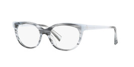 New Alain Mikli A03078 002 Grey White Authentic Eyeglasses Frames Rx 51-18 #30 - $160.82