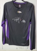 Majestic Baltimore Ravens Cool Base Long Sleeve Shirt Mens Small. - £11.18 GBP