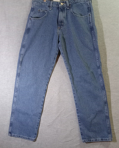 Wrangler Blue Ridge Men&#39;s Denim Blue Jeans Relaxed Fit 32&quot; x 30&quot; Straigh... - £12.13 GBP