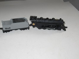 HO TRAINS - FOUR PIECE SHELL TRAIN SET- PUSH TYPE- EXC- M44 - $115.98 MXN