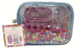 Packed Party 9 Pc. Nail Party Accessory Set With Confetti Bag BLUE image 6