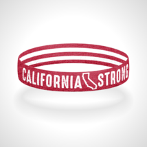 Reversible California Strong Wristband Bracelet Multiple Colors Available  - £9.59 GBP