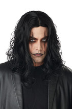 Dark Avenger Villain Rock Star Inspired Adult Wig - £23.48 GBP