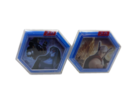 Disney Infinity Power Discs Escape From The Kyln &amp; Assault On Asgard Thor Ronan - £3.88 GBP