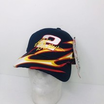 Vintage Rusty Wallace Chase Authentics Nascar Racing Flames SnapBack Hat New - £19.30 GBP