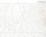 Leppy Peak NW, Nevada 1971 Vintage USGS Topo Map 7.5 Quadrangle Topographic - $23.99