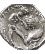 HERAKLES wrestling the Nemean Lion/Head of ATHENA. Tarentum Calabria Dio... - $438.18 CAD