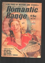 Romantic Range 8/1942-Pin-up girl style cover by Modest Stein-Don Joseph-Fran... - £50.60 GBP