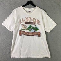 Boy Scouts Vintage Shirt BSA America Mens Size XL La-No-Che 1998 Camp USA White - £27.61 GBP