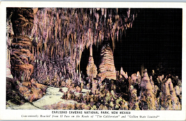 Carlsbad Caverns National Park New Mexico Postcard - £5.39 GBP