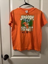 Delta Boys Graphic Short Sleeve T-Shirt Size Large Orange - $27.16