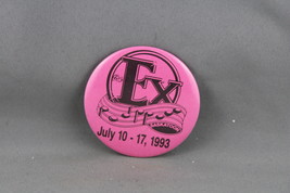 Vintage Fair Pin - Saskatoon Exhibition 1993 - Celluloid Pin  - $15.00