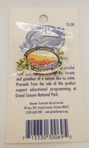 Grand Canyon National Park Colorful Souvenir Lapel Hat Pin on Card Pinchback - £19.41 GBP