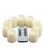 9 Pcs Valentines Day Flameless LED Tea Light Candles with Remote - £34.54 GBP