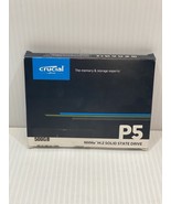 Crucial P5 500GB 3D NAND NVMe Internal Gaming SSD up to 3400MB/s - CT500... - €59,91 EUR