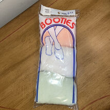 Vintage Brushed Acrylic Booties Socks Lounge Soft 3 Pair 9-11 Made In USA - $19.79